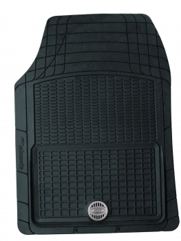 Fussmatten Gummimatten Set Classic HB Universal zuschneidbar schwarz