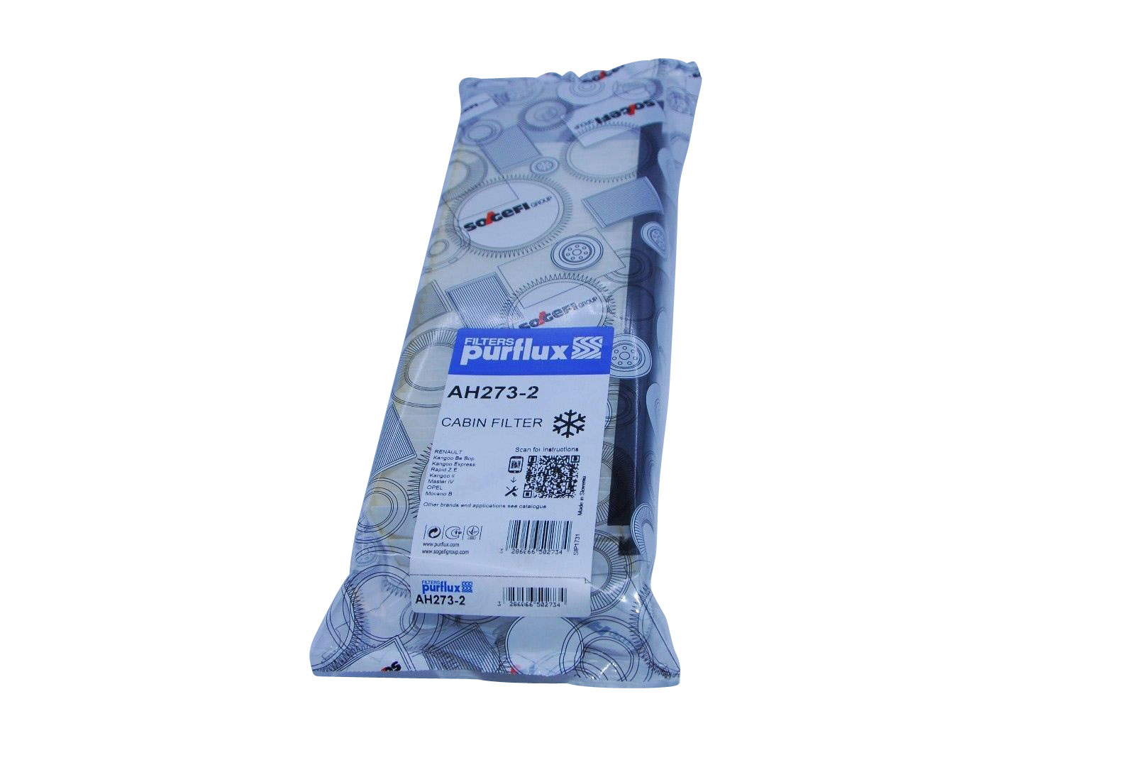 Filtre à Air Cabine AH273-2 neuf
